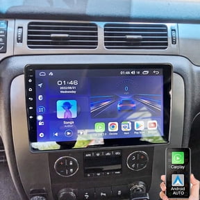 Gsuatey Car Stereo Radio for GMC Denali 2008-2011 with Wireless CarPlay Android Auto, 10.1 Inch Android 15 Touch Screen Head Unit, HiFi Audio GPS Navigation WiFi Bluetooth SWC HD Backup Camera