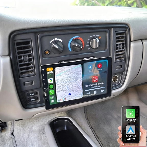 Gsuatey Car Stereo Radio for Chevy Impala SS 1994-1996, 9" Touchscreen Head Unit with Wireless CarPlay FM Bluetooth Mirror Link