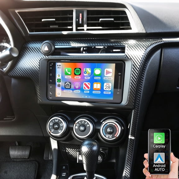 Gsuatey Car Stereo for Scion tC 2005-2016, Android 13 7" HD Touch Screen Car Radio Support Wireless CarPlay Android Auto GPS Bluetooth WiFi FM RDS SWC Bluetooth Backup Camera