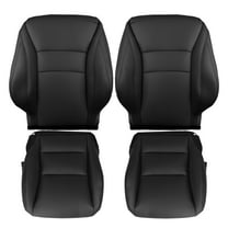 Gsuatey Driver/Passenger Side Seat Cover Bottom/Back Leather Seat Covers for Honda Accord 2013-2017