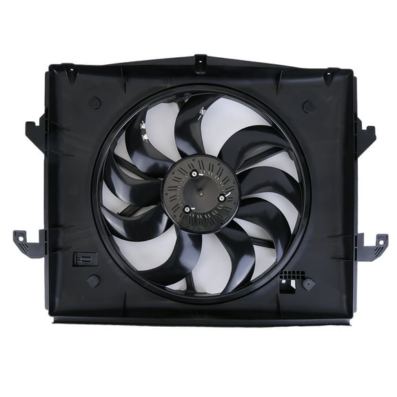 Gsuatey Engine Radiator Cooling Fan Assembly for Ram 1500 2013-2018 V6 3.6L, Ram 1500 Classic 2019-2023 V6 3.6L, OE: CH3115194, 52014772AF, 1994783