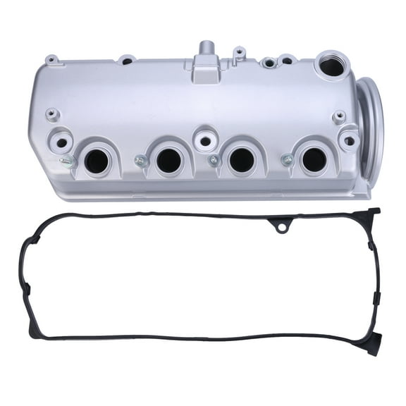 Gsuatey Engine Valve Cover with Gasket Compatible for Civic 1.7L L4 2001-2005 Replaces 12310PLC000
