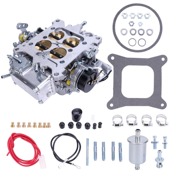 Gsuatey Fast Fuel Injection Carburetor 600 CFM 4150 4 Barrel Electric Choke
