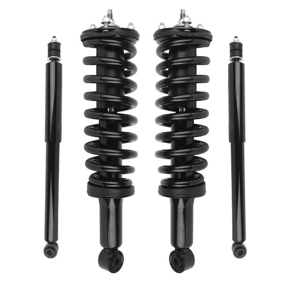 Gsuatey Front Complete Quick Struts Rear Shock Absorber Compatible for Toyota Sequoia 4.7L 2001-2007 Replaces 171348L 171348R 37240