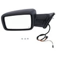 thumbnail image 1 of Gsuatey Rearview Mirror Rear Left Driver Side Heated Manual Foladable Car Side Mirror for Dodge RAM 1500 2013-2019 Replaces 68096197AF, 1 of 15