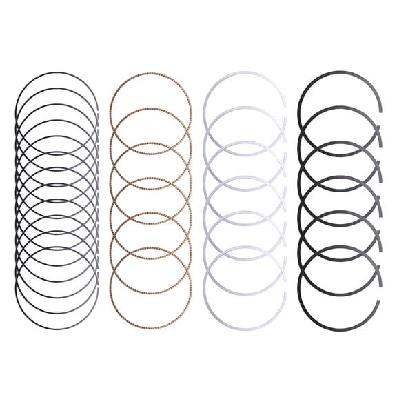 Gsuatey STD Engine Piston Ring Kit for Chrysler 300 C 300 Base, for Dodge Challenger, Grand Cherokee Laredo, for Ram ProMaster 1500 Base 3.6L 2011-2016 Replacement 68078776A