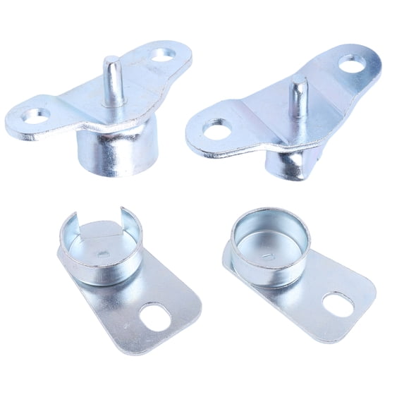 Gsuatey Tailgate Hinge Kit for Rear Tail gate Door Panel and Body Side for Chevrolet S10 1994-2004, for GMC Sonoma 1994-2004, Replace 15647421, 15647422, 15660003, 15660004