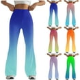 thumbnail image 1 of Gswybco Flared Pants for Women Casual High Waisted Yoga Pants Athleisure Tight Fitting Hip Shaping Workout Pants, 1 of 5