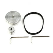 Gt 2Timing Belt Closed Loop 200Mm Pulley With 20 Teeth And 60 Teeth For Reprap Prusa Mendelmax 3D Printers 2Gt60T20T-200 Smile Home