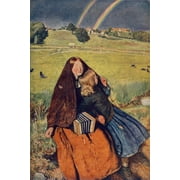 Gt Pics in Private Galleries 1905 -The Blind Girl Canvas Art - John E Millais 18 x 24