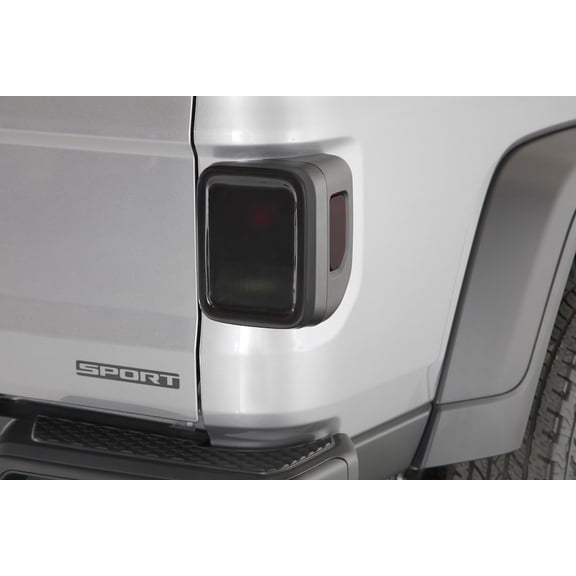 GT Styling GT4744S Tail Light Cover Smoke Plastic Set Of 2