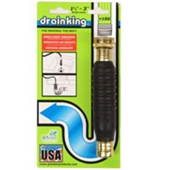 Gt Water Products 186 Drain Open & Cleaner - 1.5 - 3 In.