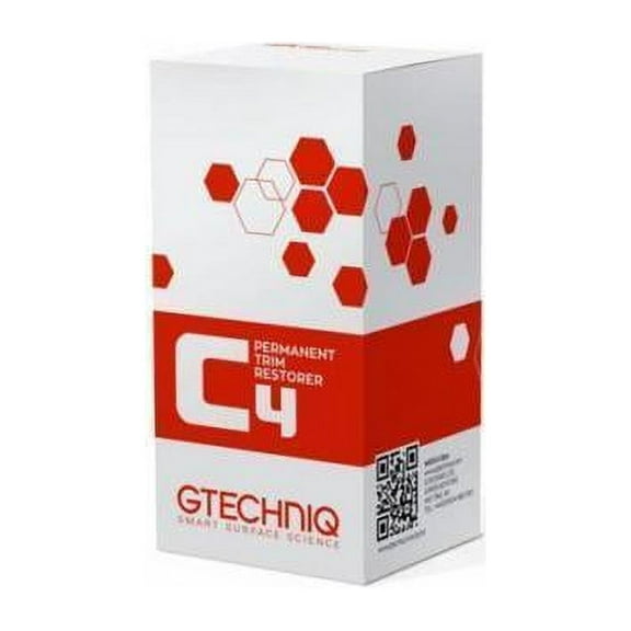 Gtechniq C4 Permanent Trim Restorer Automotive Waxes, 15ml
