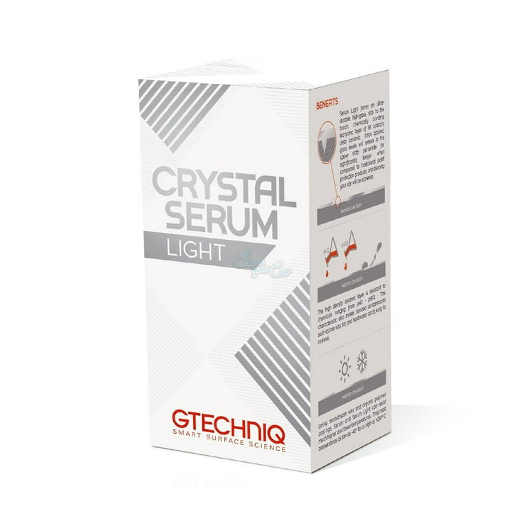 GTECHNIQ CRYSTAL SERUM LIGHT HIGH QUALITY CERAMIC COATING 30ML & 2