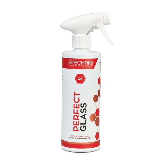 Gtechniq G6 Perfect Glass Window Cleaner, 17 fl oz | Advanced Car Care Solution, Smear and Streak-Free Finish, Enhances Shine, Easy to Apply and Long-Lasting Results