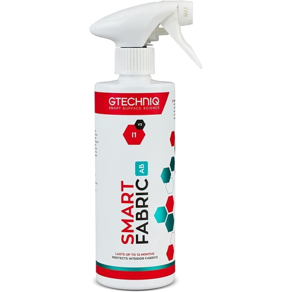 Gtechniq I1 Smart Fabric Protector for Cars, 17floz | Protects All Fabrics and Convertible Roofs from Spills and Stains, Prevents Mold and Mildew, Lasts up to 1 Year