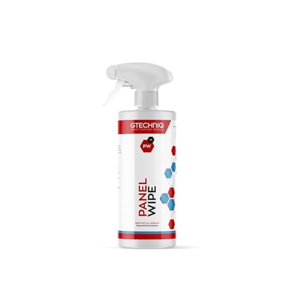 Gtechniq Panel Wipe for Car Cleaning 17 fl oz | Pre-Sealant, Fragrance-Free, Easy to Apply and Long-Lasting Results