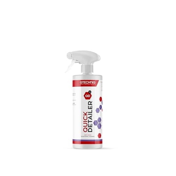 Gtechniq Quick Detailer Spray Car Polish, 8.45 fl oz | Removes Fingerprints and Watermarks, Enhances Protection and Shine, Easy to Apply and Long-Lasting Results