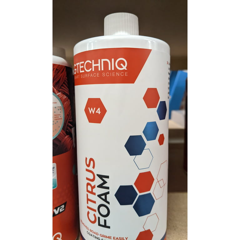 Gtechniq W4 Citrus Foam Pre-Washing Degreaser and Shampoo - (1000ml) 