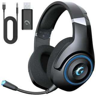 G06 Wireless Gaming Headset with Microphone for PS5, PS4, PC, Mac, 3-in-1 Gamer Headphones Wit Mic, 2.4ghz PS Console, Bluetooth Mode Switch, Wired