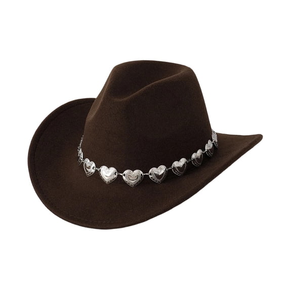 Gtoiithly Fedora Hats for Women British Fashion Elegant Jazz Hat Vintage Womens Hats L1-Coffee