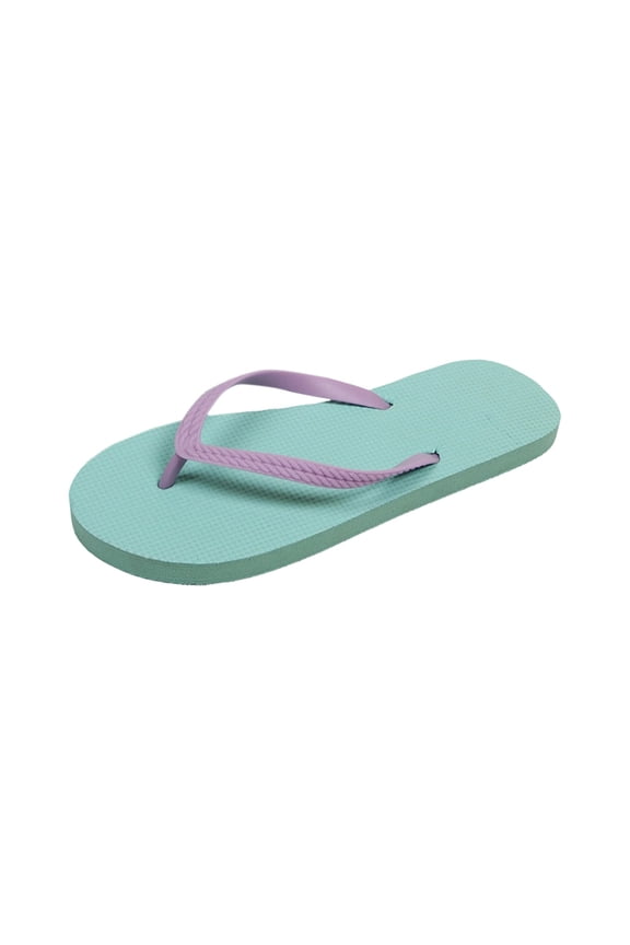 Slides Shoes outside Slippers For Women Casual Fashion Bohemian Beach Shoes Flip Flops Flat Shoes Thong Sandals Slippers Green-f S