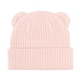thumbnail image 1 of Gtoiithly Winter Kids Baby Beanie Knitted Hat with Bear Ear for Toddler Boys Girls Soft Warm Cap Red 0-3 Years, 1 of 6