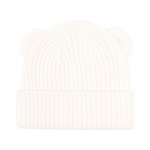 Gtoiithly Winter Kids Baby Beanie Knitted Hat with Bear Ear for Toddler Boys Girls Soft Warm Cap WH1 0-3 Years