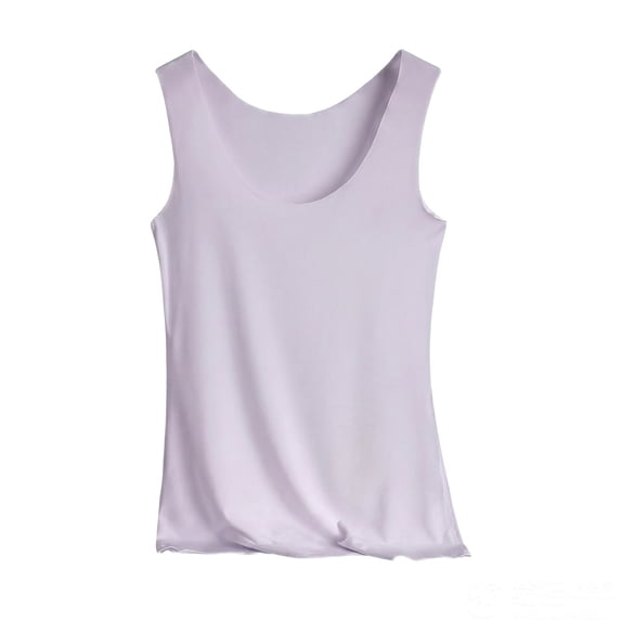 Gtoiithly Women's V-Neck Tank Top - Fitted Long Cami Casual Basic Sleeveless Shirt for Layering or Workout Grey XL
