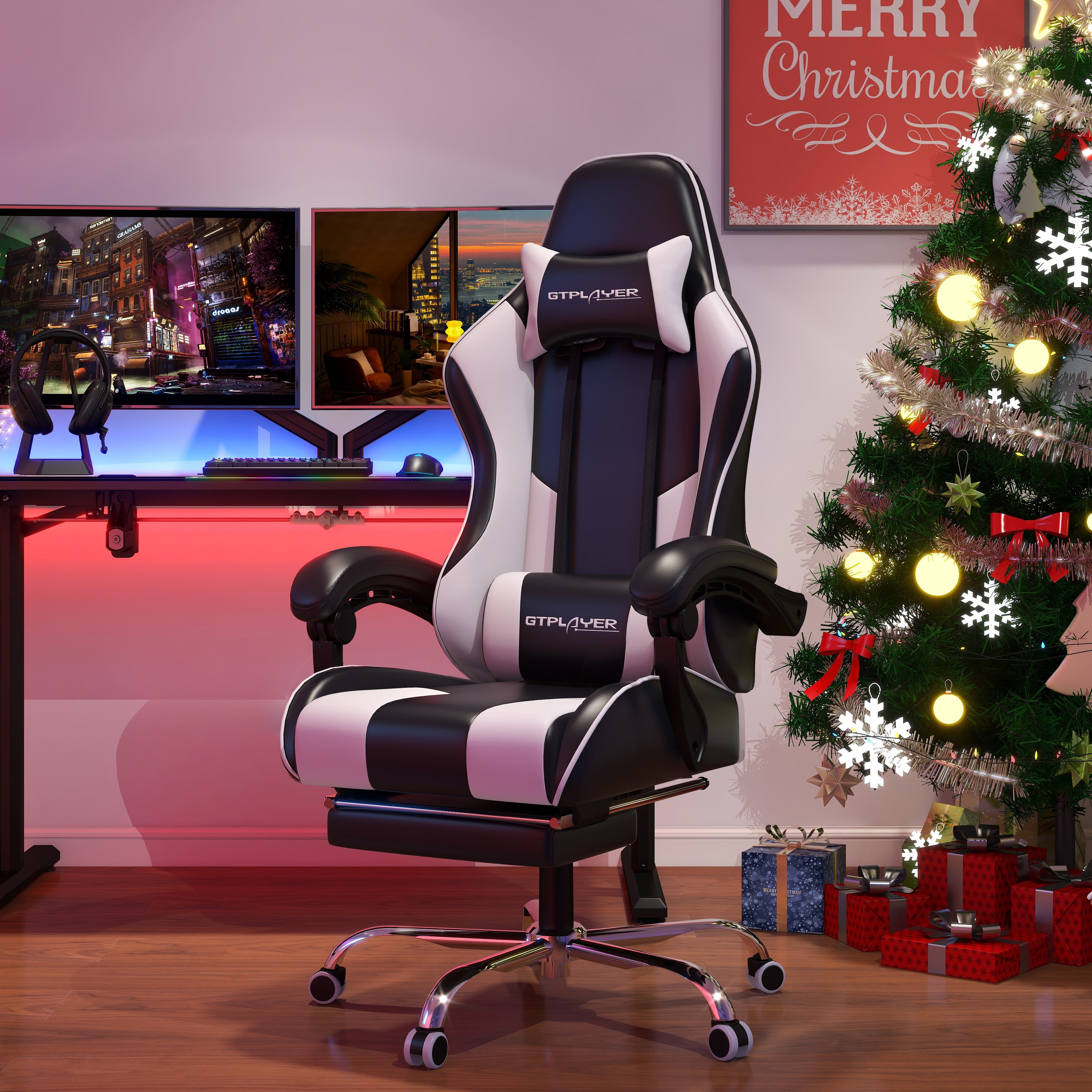 https://i5.walmartimages.com/seo/Gtplayer-Gaming-Chair-with-Footrest-and-Ergonomic-Lumbar-Massage-Pillow-Faux-Leather-Office-Chair-White_6f8e3e00-1704-4822-bbd8-253216060585.287215b5302467807af5d90d2790f578.jpeg