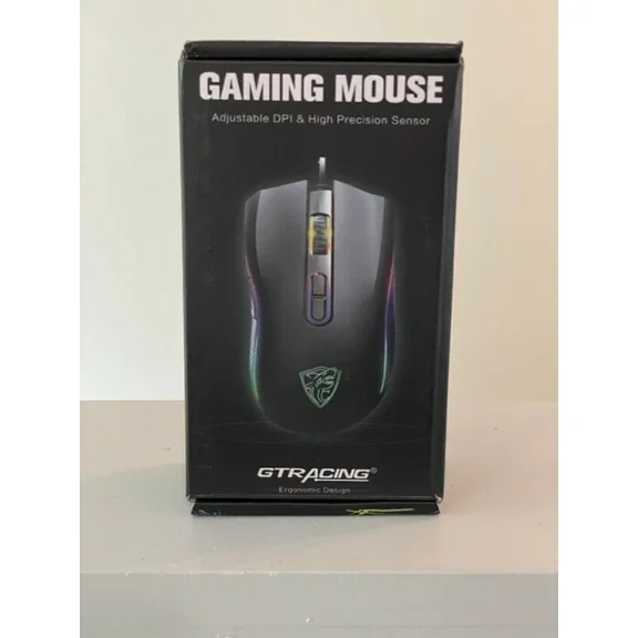 Gtracing Gaming Mouse With Fire Button Color Changing New