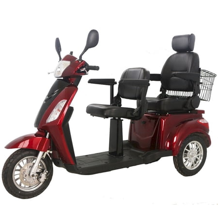 Gtx-l-60 Electric Mobility Scooter With Two Seats 2 People