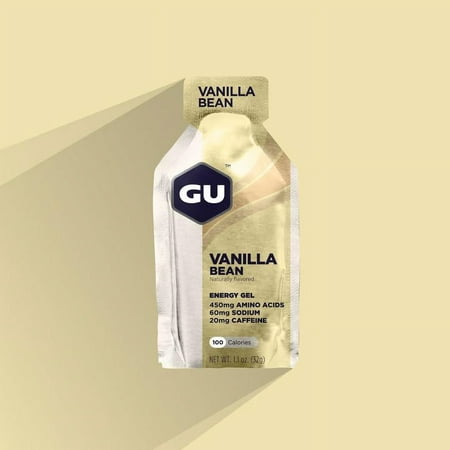 Gu Energy Gel, Vanilla, 8 Ct