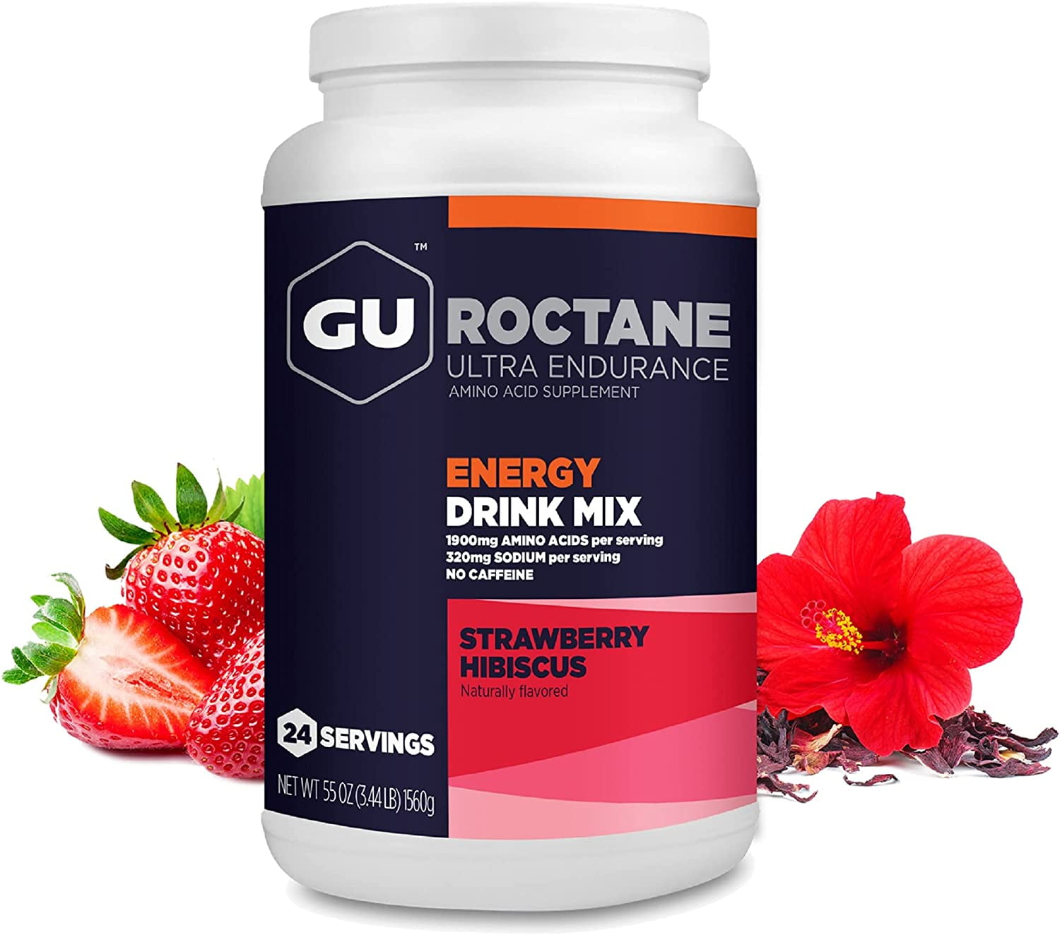 Gu Energy Roctane Ultra Endurance Energy Drink Mix, Vegan, GlutenFree