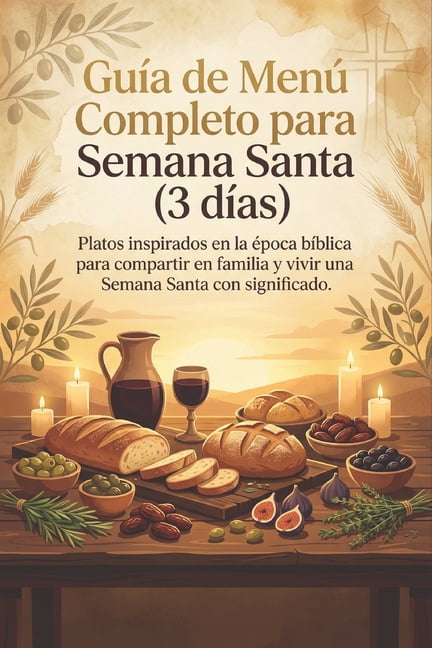 GuÃ­a de MenÃº Completo para Semana Santa (3 dÃ­as), (Paperback)