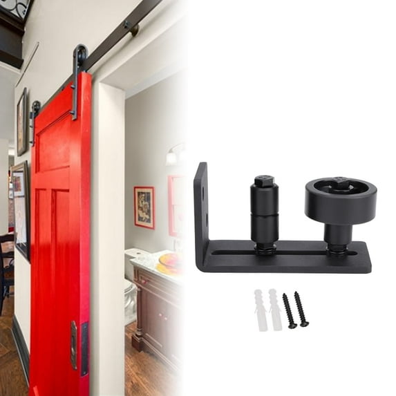 Guía de piso de acero al carbono ajustable - Guía de piso de acero al carbono ajustable para puerta corrediza de granero(double plus small)