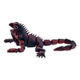 thumbnail image 1 of GuFamilya 3D Printed Lizard,Articulated Models,Flexible Joint Animal Lacertid Figurines, 3D Printing Stuff Cheap,Stress Relief, Restlessness, ADHD Toys,Surprise Gifts Wine, 1 of 4