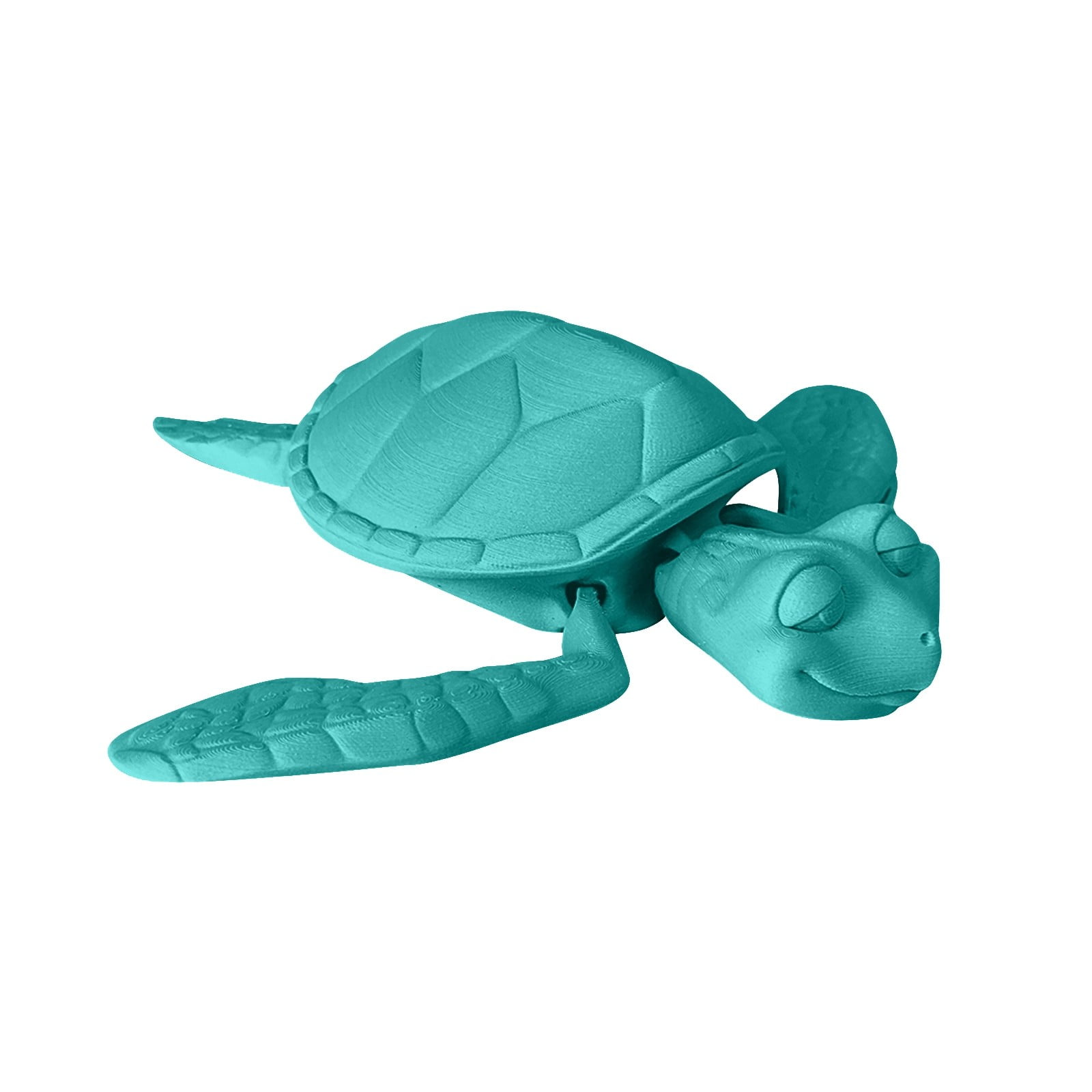 GuFamilya 3D Printed Sea turtle - Mini Funny Positive Turtle Gifts, 3D ...