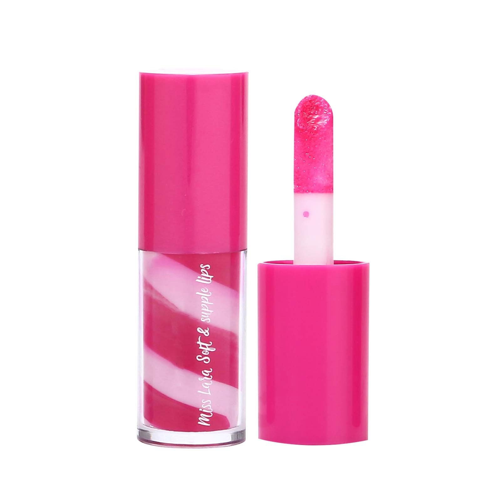 GuLuBin 100 Lip Glosses Pack Tone Spiral Lip Gloss Set for Moisturizing Long Lasting Color