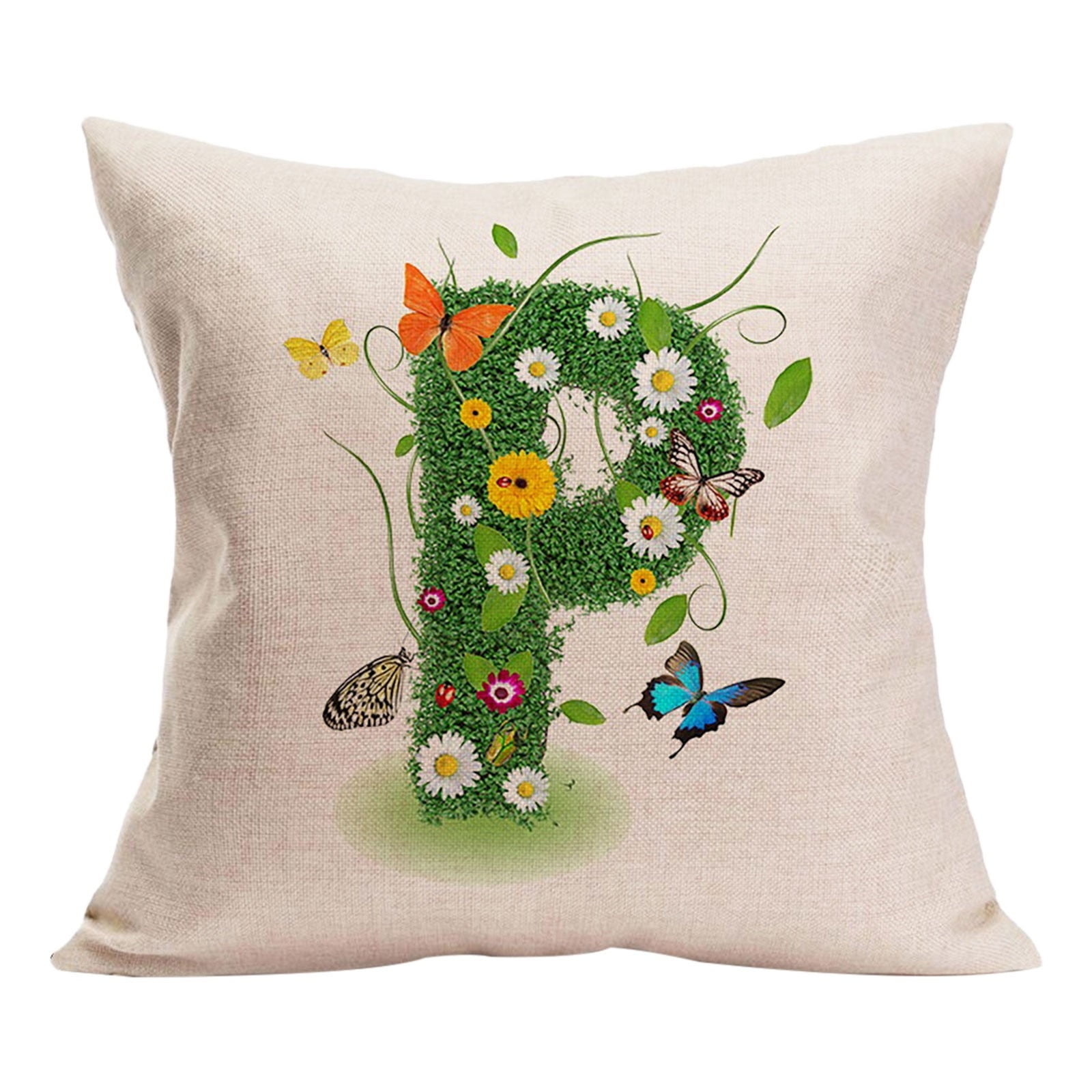 GuLuBin Deer Pillows Decorative Throw Pillows Spring Pillow Covers