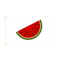 GuLuBin Holiday Banners for Mantle Watermelon Flag 3X5 Ft Outdoor