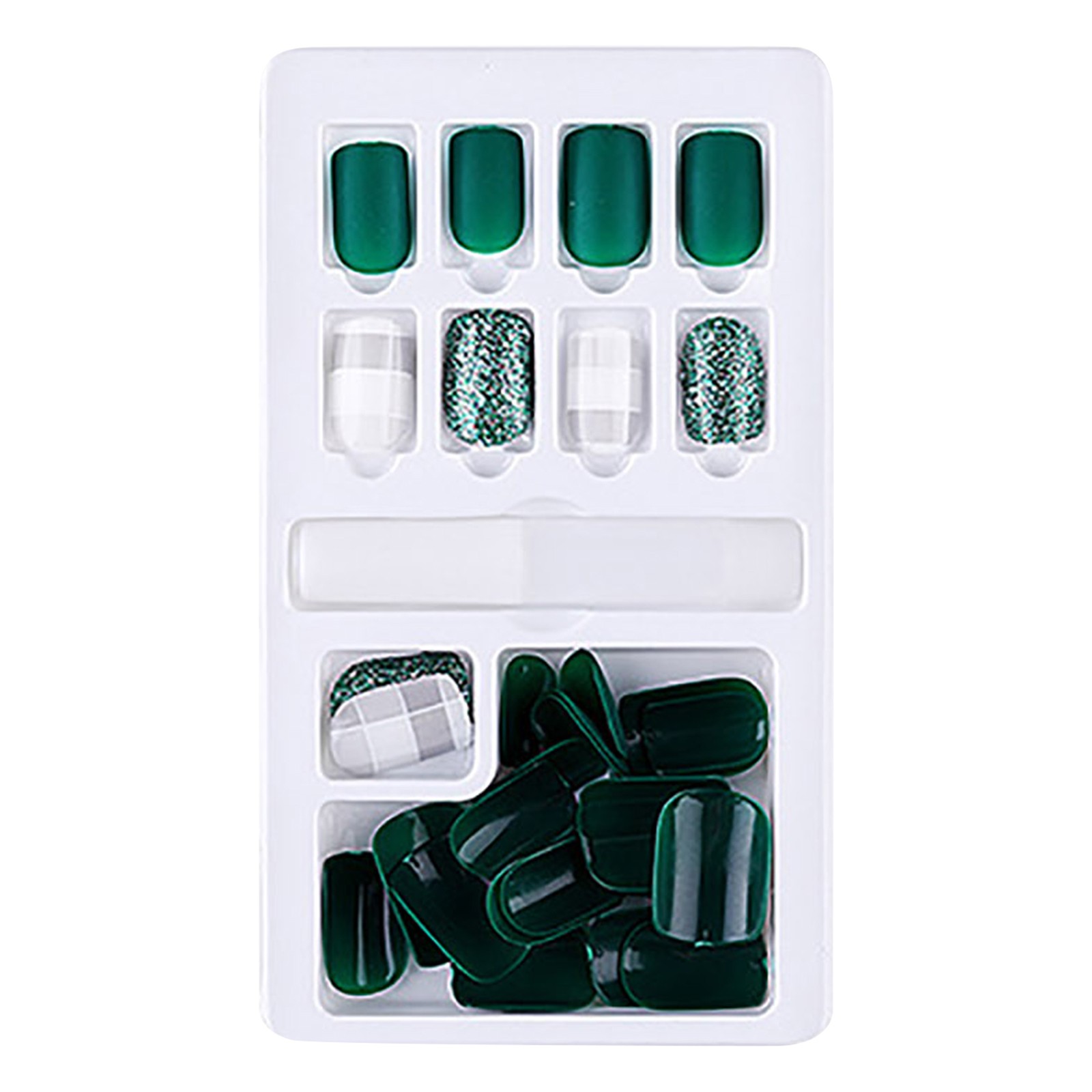 GuLuBin Nails That Are Painted Full Coverage Nails Ladies and Girls 30
