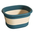 GuLuBin Storage Containers for Rice Foot Bath Collapsible Feet Soaking Tub Feet Soaking Tub with