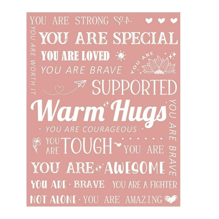 GuLuBin Throws of Passion Blanket Printed Warm Blanket Get Well Blanket Unhealthy Gifts for Women Get Well Soon Gift for Mom Sister Friend Coworker Air Conditioning Twin Heating Blanket Walmart