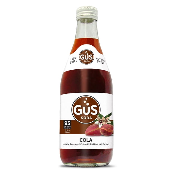 GuS Soda - Dry Cola - 12 oz (12 Glass Bottles)