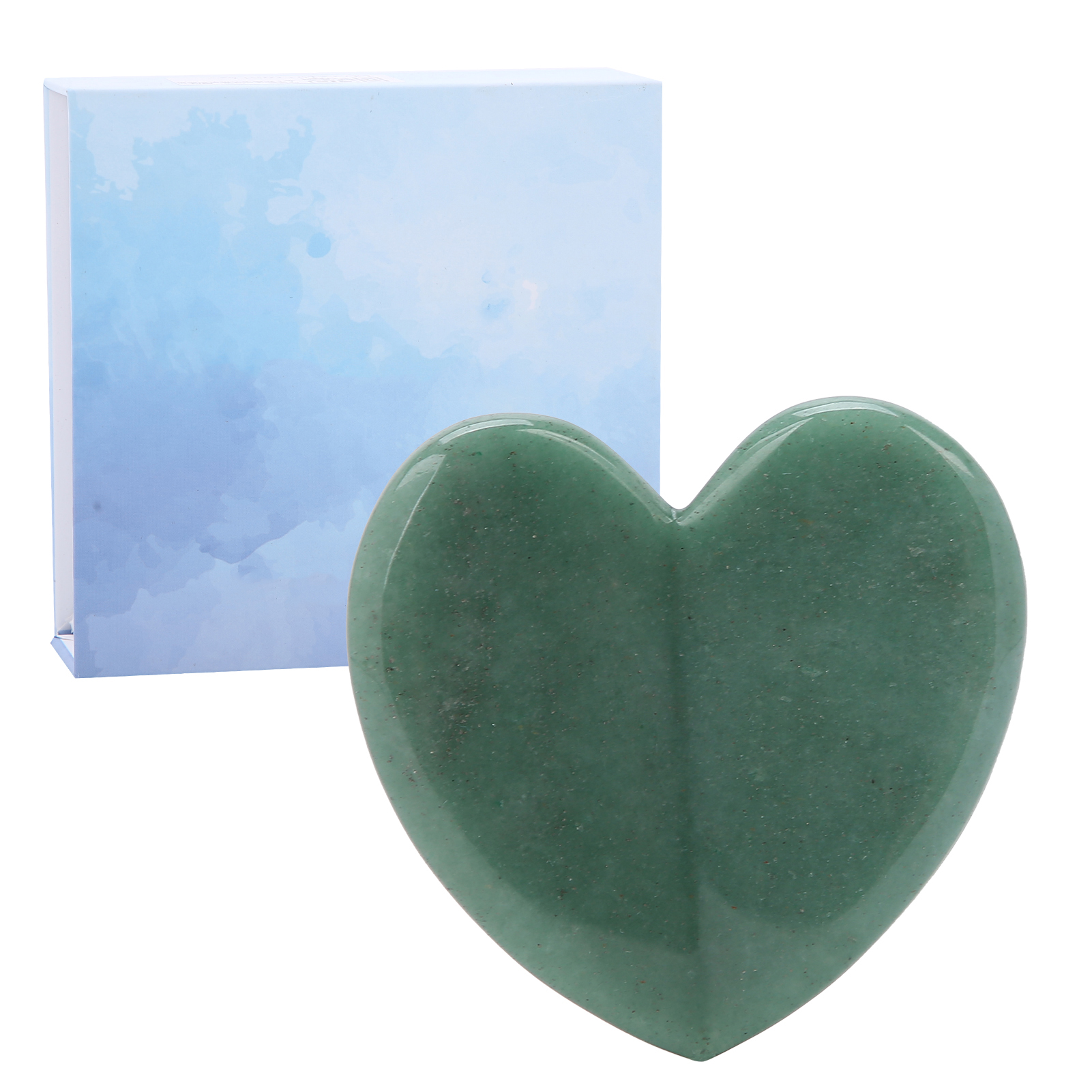 Gua Sha Board Natural Jade Stone AntiAging Therapy Scraping Massage ...