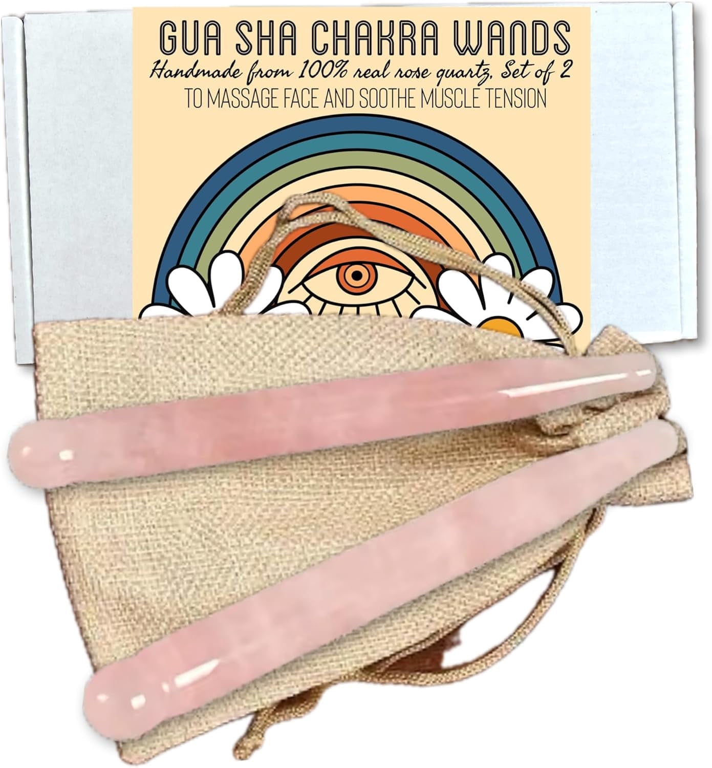 Rose Quartz Massage Wand