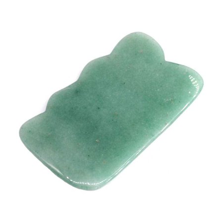 Gua Sha Facial Tool Natural Jade Stone Massage Board Tools for SPA Acupuncture Therapy Trigger Point Treatment, Gua Sha Scraping