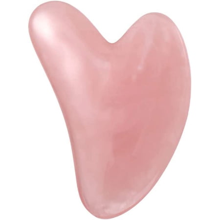 Gua Sha Facial Tools,Gua Sha Trigger Point Massager Tool, for Skincare Face Body Relieve Muscle Tensions Reduce Puffiness(Pink)