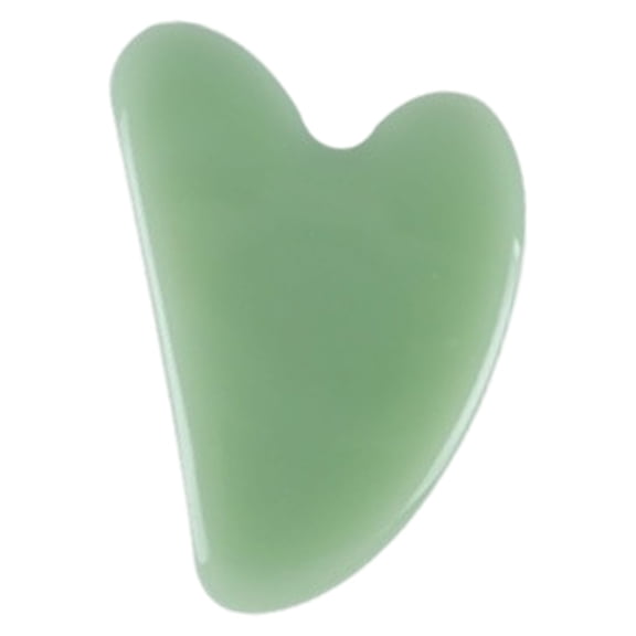 Gua Sha Jade Stone Massage Tool - Facial, Body Scraping Stone for SPA, Neck, Skin Care for Women, Anti-Aging, Puffiness Reduction, Blood Circulation, Christmas, Than gifts for people with arthritis